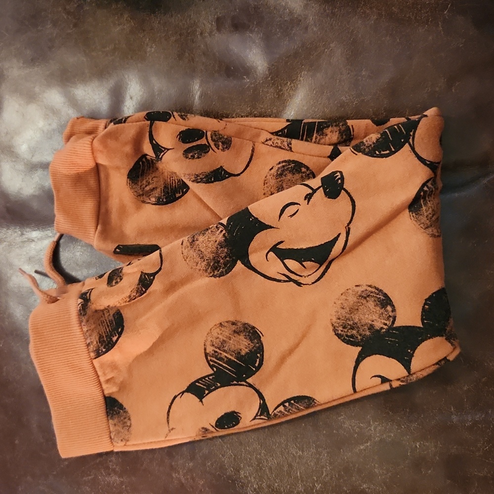 Disney Kids Matching Set - Orange and Black